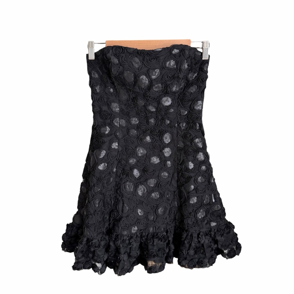 Reformation Nita Strapless Ruffled Mini Dress Size 2 NWT - Picture 6 of 14